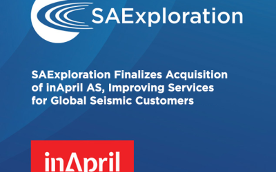 SAExploration Finalizes Acquisition of inApril AS, Improving Services for Global Seismic Customers