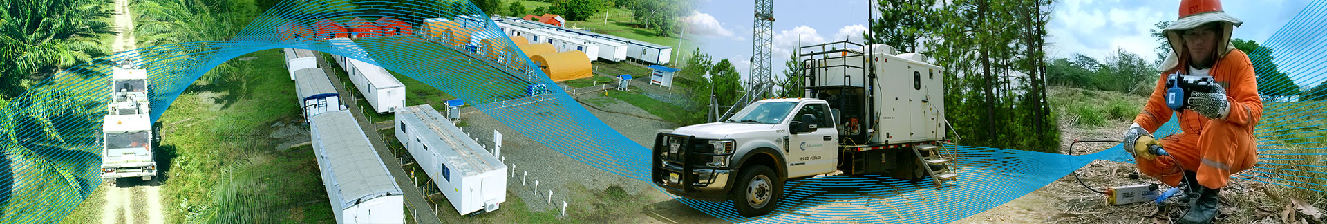 SAExplorations land logistic services is experience in a variety of unique and logistically challenging environments worldwide. SAEexploration teams excel in resource planning and logistics to ensure the best possible performance.  SAExploration detailed plans include budget, time and equipment requirements for best possible geophysical survey