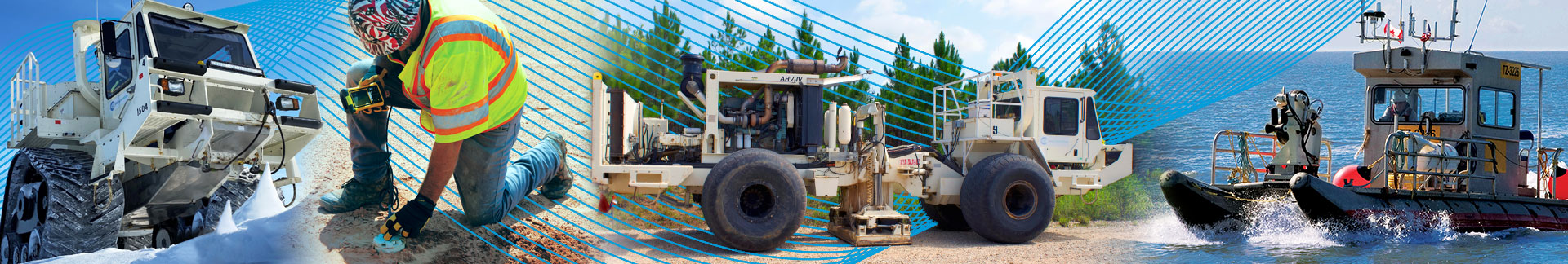 The comprehensive planning and design of a geophysical program is critical, complex and an area in which SAExploration excels.  SAExploration’s fleet of vibrators ranging from 15,000 to 80,000 pounds in buggy, track and truck- mount configurations . SAExploration can meet the challenges across all operational theaters from remote arctic to urban seismic acquisition environments 